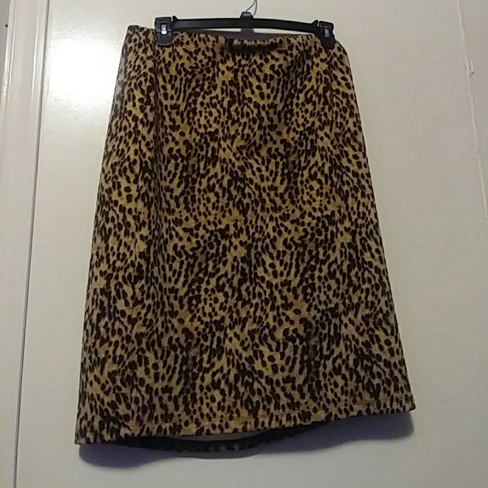 Cato leopard skirt/cheatu